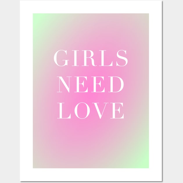 We Need Love Wall Art by peachvalleybaby